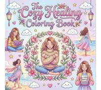 The Cozy Healing Coloring Book: A Relaxing Adult Coloring Book for Self-Love, Mindfulness, Stress Relief, and Emotional Healing