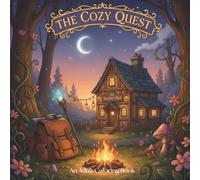 The Cozy Quest: A Relaxing and Magical Coloring Adventure of Cottages, Taverns, and Tranquil Trails