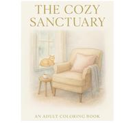 The Cozy Sanctuary: A Minimalist Adult Coloring Book for Stress Relief: A Bold and Easy Adult Coloring Book for Stress Relief: Simple Hand-Drawn Scenes for Relaxation and Mindfulness (Cozy Girl Vibe)