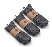 THE COZY SHEEP Wool Socks Women & Men (Paquete de 3) | Calcetines Gruesos Hombre Mujer | Medias de Lana Cómodas y Cálidas | Calcetines Nordicos Hombre y Mujer | Calcetin Invierno Otoño