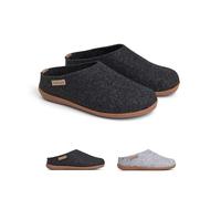 THE COZY SHEEP Zapatillas casa hombre y mujer | Pantuflas de fieltro con suela de goma | Cómodas y prácticas Pantuflas hombre verano | Slippers men women