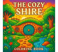 The Cozy Shire Coloring Book for Adults - Peaceful Woodland Homes, Round Doors, Forest Villages, and Whimsical Countryside Scenes for Stress Relief and Creative Relaxation