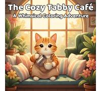 The Cozy Tabby Café: A Whimsical Coloring Adventure: Dreamy Scenes of Baking Cats, Helpful Bunnies, and Sunlit Nooks for Stress Relief and Relaxation (Cozy Cat Café)