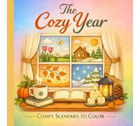 The Cozy Year: Comfy Sceneries to Color