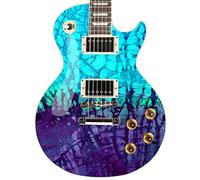 The Cracked Fade Skin Wrap - Calcomanías de vinilo para guitarra y bajo, diseño de Tsunami GS178