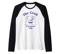 The Craft Witchcraft Club Crystal Ball Logo 90's Movie Camiseta Manga Raglan