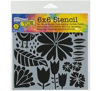 The Crafter's Workshop Plantilla de Primavera Holandesa 6x6, Material sintético, 18 x 16 x 0.1 cm