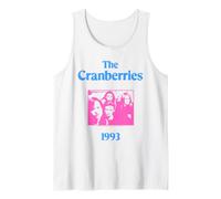 The Cranberries 1993 Neon Tone Poster Vintage Grunge Band Camiseta sin Mangas
