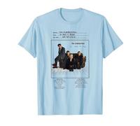 The Cranberries No Need to Argue Vinyl Handwritten Band Camiseta, Hombre, Azul Bebé, M