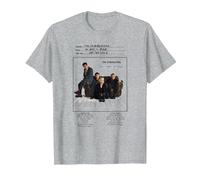 The Cranberries No Need to Argue Vinyl Handwritten Band Camiseta, Hombre, Gris Jaspeado, 6XL