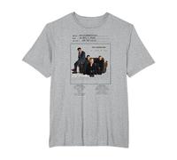 The Cranberries No Need to Argue Vinyl Handwritten Band Camiseta, Hombre Tallas Grandes, Gris Jaspeado, 2X Alto