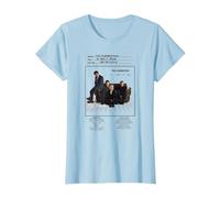 The Cranberries No Need to Argue Vinyl Handwritten Band Camiseta, Mujer, Azul Bebé, XS