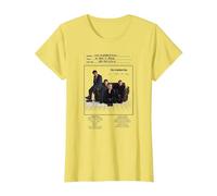 The Cranberries No Need to Argue Vinyl Handwritten Band Camiseta, Mujer, Limón, XXL
