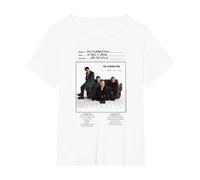 The Cranberries No Need to Argue Vinyl Handwritten Band Camiseta, Mujer Tallas Grandes, Blanco, 3XL Grande