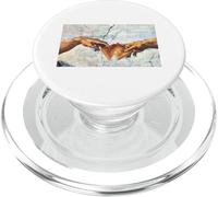 The Creation of Adam Grilled Cheese PopSockets PopGrip para MagSafe