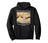 The Creation of Adam Novelty Graphic Tees & Cool Art Designs Sudadera con Capucha