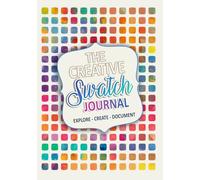 The Creative Swatch Journal: Artist Color Cataloging Notebook - 80-Slot Grids and Blending Tracks - Single-Sided Pages - 7x10 inches (17.78 x 25.4 cm)