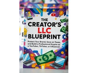 The Creator's LLC Blueprint: Protect Your Brand, Save on Taxes, and Build a Professional Empire as a Youtuber, TikToker, or Influencer