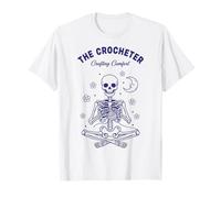 The Crocheter Crafting Comfort, Divertido Amante del Ganchillo Camiseta