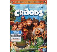 The Croods - Special 2 Disc DVD with Bonus Disc - Animated Family Comedy Adventure