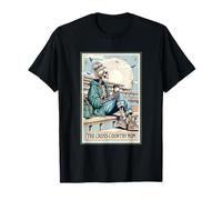 The Cross Country Mom Skeleton Gift Spooky Season Halloween Camiseta