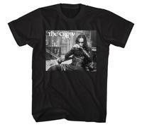 The Crow 1994 Movie Eric Draven Relaxing In Chair Photo Men's T Shirt Black 3XL