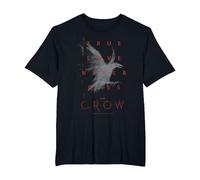 The Crow Eric Drawing Camiseta, Hombre Tallas Grandes, Negro, 2X Alto