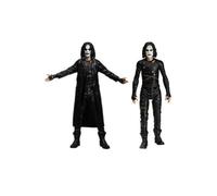 THE CROW Il Corvo ERIC DRAVEN Set 2 Figuras Colección 9cm Original MEZCO
