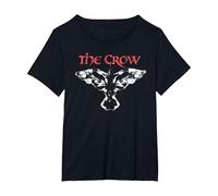 The Crow Movie Logo Camiseta, Mujer Tallas Grandes, Negro, 2XL Grande