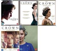 The Crown 1-5 Collection DVD - The Crown Season 1,2,3,4,5 - The Crown All Five Seasons DVD Collection