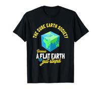 The Cube Earth Society - Broma divertida: La Tierra no es plana Camiseta