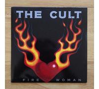 THE CULT, fire woman, B side automatic blues, BEG 228, 7" single