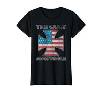 The Cult Sonic Temple Camiseta, Mujer, Negro, L