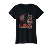 The Cult Vintage Sonic Temple Camiseta, Mujer, Negro, XS