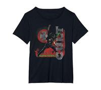The Cult Vintage Sonic Temple Camiseta, Mujer Tallas Grandes, Negro, 5XL Grande