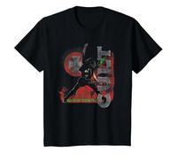 The Cult Vintage Sonic Temple Camiseta, Niños, Negro, 6 años