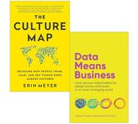 The Culture Map By Erin Meyer & Data Means Business By Jason Foster, Barry Green 2 Books Collection Set