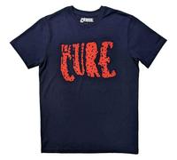 The Cure - Camiseta con logotipo oficial unisex, color azul marino, marino, X-Large