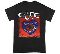 The Cure 'Heart' (Black) T-Shirt - New & Official! Black
