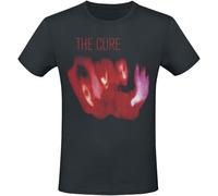 The Cure Pornography 1982 Hombre Camiseta Negro 100% algodón Regular