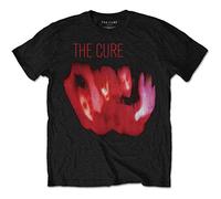 The Cure Pornography Robert Smith Goth Rock Oficial Camiseta para Hombre (X-Large)