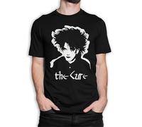 The Cure Robert T Shirt Graphic tee Black Men T Shirt Black