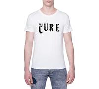 The Cure Sign Camiseta De Los Hombres Manga Corta Blanco T-Shirt Men White tee XL