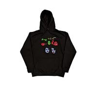 The Cure - Sudadera In Between Days para Adultos Unisex (M) (Negro)