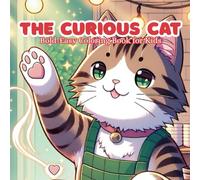 The Curious Cat: Bold-Easy Coloring Book for Kids, Perfect for kids, cat lovers, and anyone who loves a touch of whimsy.