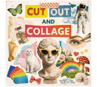 The Cut Out And Collage Book: One-Sided Decorative Art for Cut and Collage, Mixed Media, Junk Journal, Paper Crafts, and More