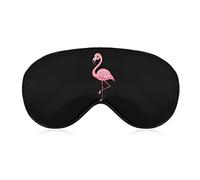 The Cute Beautiful Pink Flamingo Sleep Eye Mask Cute Blindfold Eye Covers Eyeshade para Mujeres Hombres Regalos