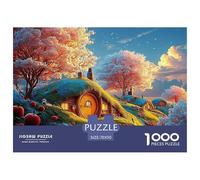 The Cute Cartoon Characters 1000 Pieza Cartulina Premium Rompecabezas Premium Cute House Extremadamente Difícil Juego Familiar Rompecabezas Regalos para Familia Y Amigos 70x50cm/1000pcs