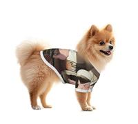 The Cute Little Pig in the Apartment - Camiseta de malla para perro, ligera y transpirable, de secado rápido, elástica, para perros pequeños