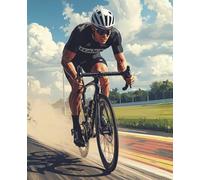 The Cycling Notebook: Ride, Reflect & Record | A Journal for Men Who Live Life on Two Wheels: Perfect Gift for Cyclists, Dads & Sports Lovers | 110 Lined Pages